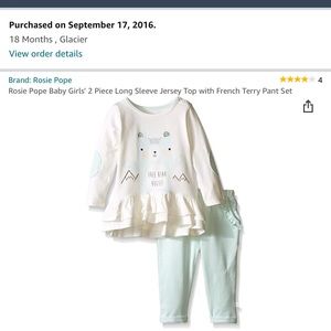 Rosie Pope girls outfit